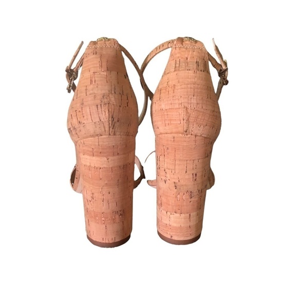 Sam Edelman Sandals Cork Yaro Ankle Strap 9.5 - Picture 9 of 13